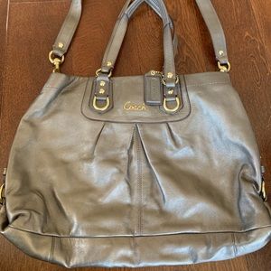 Coach leather bag